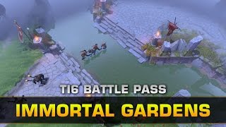 Dota 2 Immortal Gardens Terrain [upl. by Arabella]