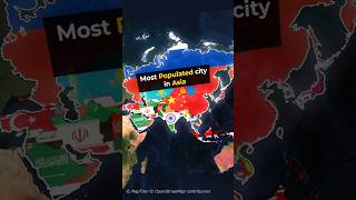 Most Populated city in Asia🤔 [upl. by Yleen]