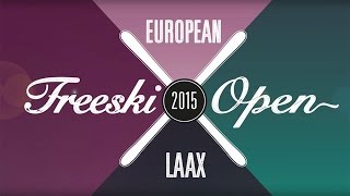 European Freeski Open LAAX Event Clip 2015 [upl. by Yelruc]