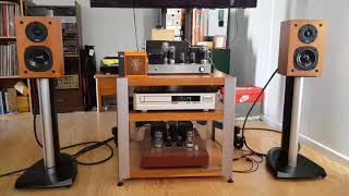 KT88 singleended class A 16W 16W tube amplifier Review 2 [upl. by Jerman753]