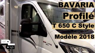 quotProfilé T 650 Cquot Bavaria 2018 hellocampingcar [upl. by Bartel]