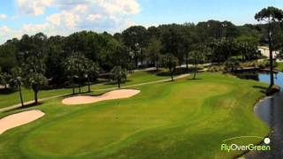 The Links Course at Sandestin  drone aerial video  Links  Hole16 [upl. by Simone790]