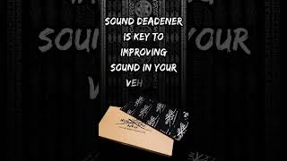 skyhighcaraudio sound deadener helps your overall caraudio experience subwoofer carsoundsystem [upl. by Anaud237]