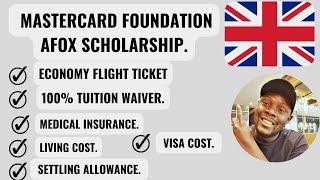 MASTERCARD FOUNDATION AFRICA OXFORD SCHOLARSHIP masterscholarship [upl. by Ainak]