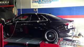 2010 SAAB 95 Aero 28T V6 Stock Dyno pull [upl. by Moishe]