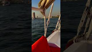 Best Cairo things to do is riding a felucca on the Nile river [upl. by Lytsirk736]