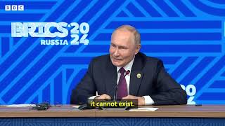 Asking Vladimir Putin a question [upl. by Lennor]