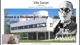 Le Corbusier House is a Machine for Living What is What should do and how to design [upl. by Leal661]