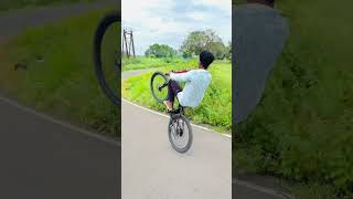 Manual wheeling cycle cyclewheeling stunt tiruvannamalai arni cyclestunt [upl. by Cynth]