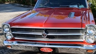 1966 Ford Fairlane GT Hardtop RedLakesideInn031712 [upl. by Yrtneg218]