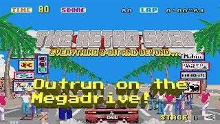 Outrun Megadrive Genesis  The Retro Shed [upl. by Llemij]