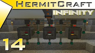 HermitCraft FTB Infinity  Ep 14  AE2 Inscriber Automation [upl. by Etnod]