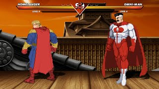 HOMELANDER vs OMNI MAN  High Level Awesome Fight [upl. by Maccarone]