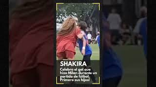 shakira no solo brilla en los escenarios también en la cancha como la fan 1 de su hijo Milan 🌟⚽️ [upl. by Mont]