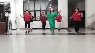 Holly Jolly Line Dance 24 Choreo Ria Joyful Vivi Margaretha Mariana Santosa Yunita  All INA [upl. by Ignacius]