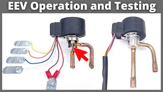 Electric Expansion Valve EEV Operation and Testing HVAC Metering Device Training [upl. by Jaylene]