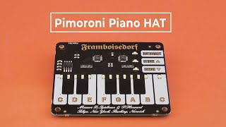 Сенсорное пианино Pimoroni Piano HAT для Raspberry Pi Железки Амперки [upl. by Anderson]