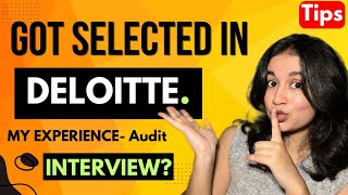 🔥I Cracked Deloitte  Interview Questions amp Answers IT non IT  Audit Assurance [upl. by Nynahs]