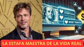 ESTAFADORES usan IA para generar imágenes de BRAD PITT y estafan a MUJERES [upl. by Anjela]