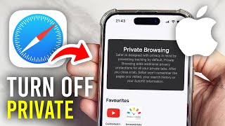 How To Turn Off Private Browsing Mode On iPhone  Full Guide [upl. by Gambrill]