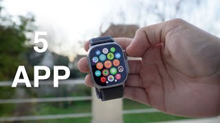 5 Applications Indispensable Pour Votre Apple Watch [upl. by Salamanca]