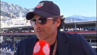 Patrick Dempsey at the Historic Grand Prix in Monaco 11052024 [upl. by Yema]