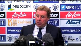 Harry Redknapp says QPR need a break [upl. by Nove]