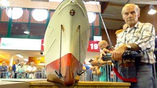 GIANT 3M LONG RC BOAT MIND BLOWING DETAILS IN FUNCTION EXTREM BIG MODEL SHOP IN ACTION [upl. by Nyleuqcaj941]