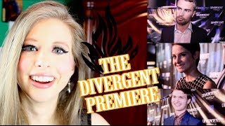 DIVERGENT PREMIERE RED CARPET  XTINEMAY [upl. by Einahpit]