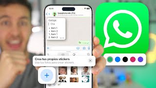 Actualización de WhatsApp 2024 para iPhone y Android 🔥 [upl. by Rebak]