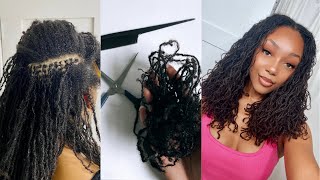 How I found my Loctician for my DIY Microlocs [upl. by Deron]