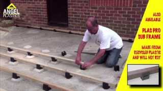 How to Install Millboard Garden Decking  Angel Plastics [upl. by Hardie]