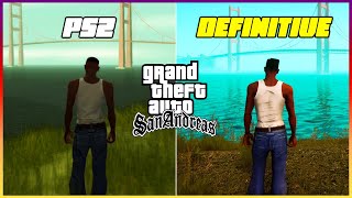 GTA San Andreas PS2 VS DEFINITIVE EDITION  The Ultimate Comparison amp Locations [upl. by Charlene]