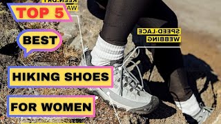 Top 5 Best hiking shoes for women in 2024 [upl. by Dore483]