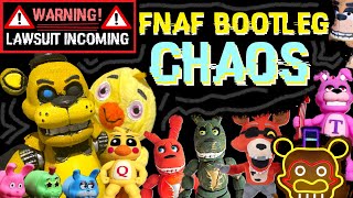 The Absolute CHAOS of NEW FNAF BOOTLEGS  Illegal Five Nights at Freddys Merch [upl. by Krute]