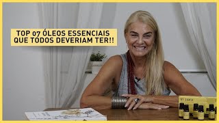 TOP 7 ÓLEOS ESSENCIAIS QUE TODOS DEVERIAM TER  BY SAMIA AROMATERAPIA [upl. by Homerus169]