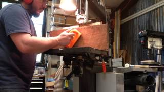 Resawing Walnut [upl. by Erbas]