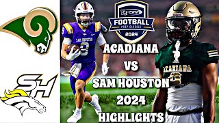 Acadiana vs Sam Houston 2024  INTENSE Louisiana High School Football LHSAA Div 35A [upl. by Kendyl276]