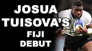 Josua Tuisovas Fiji Debut [upl. by Samal815]