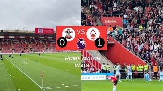 Southampton vs Nottingham Forest Vlog  First Home Game Of The Season [upl. by Elram]