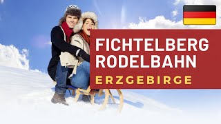 Oberwiesenthal Fichtelberg  Rodelbahn  Sáňkařská dráha [upl. by Palla166]