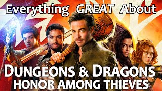 Everything GREAT About Dungeons amp Dragons Honor Among Thieves [upl. by Naitsirc]