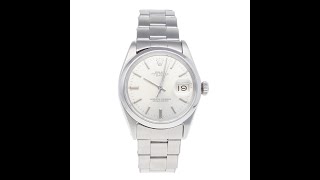 Rolex Oyster Perpetual Pre Owned Watch Ref 1500 [upl. by Zobias]