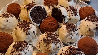 كرات الأوريو السهلة والذيذة وبثلاث مكونات فقط Easy Delicious Oreo Balls with Only Thre Ingredients [upl. by Alves750]