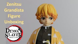 Demon Slayer Zenitsu Grandista Figure UNBOXING [upl. by Aivatnwahs]