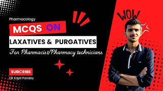 MCQS on laxatives and purgatives Drugs used in constipation part 2 by Dr Kapil Pandey [upl. by Don30]