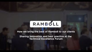 Ramboll TEF 2017  Sharing innovation and best practice [upl. by Alesiram663]