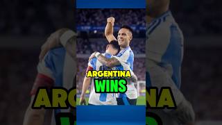 Argentina vs Peru World Cup 2026 Qualification Match [upl. by Nalani]