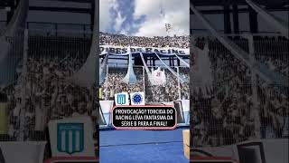 TORCIDA DO RACING FAZ ALUSÃO AO TRI DA SÉRIE B DO CRUZEIRO [upl. by Gregoor]