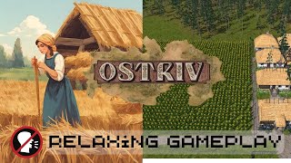 The First Harvest  Ep 012  Lets Play Ostriv No Commentary Relaxing Gameplay [upl. by Sac]